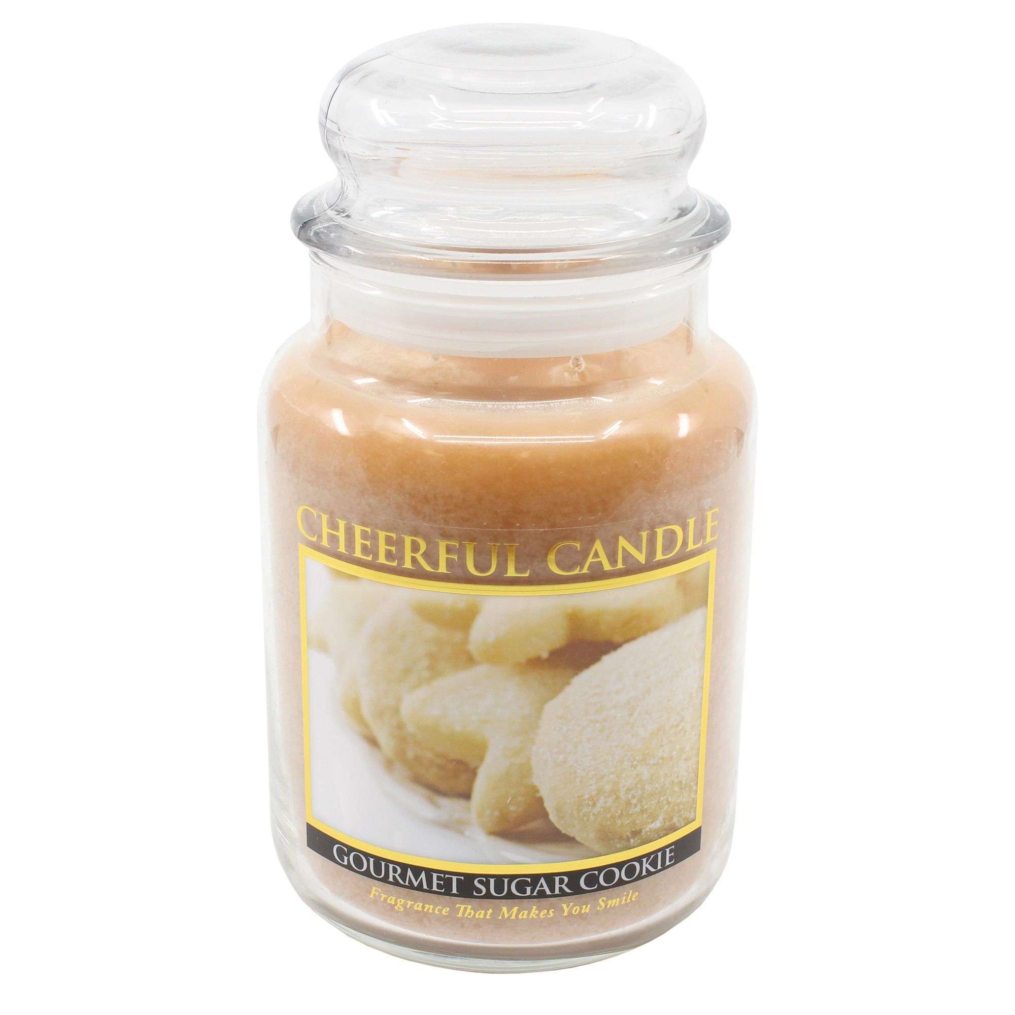 CHEERFUL CANDLE – GOURMET SUGAR COOKIE CANDELA PROFUMATA 3 DIMENSIONI MADE IN USA